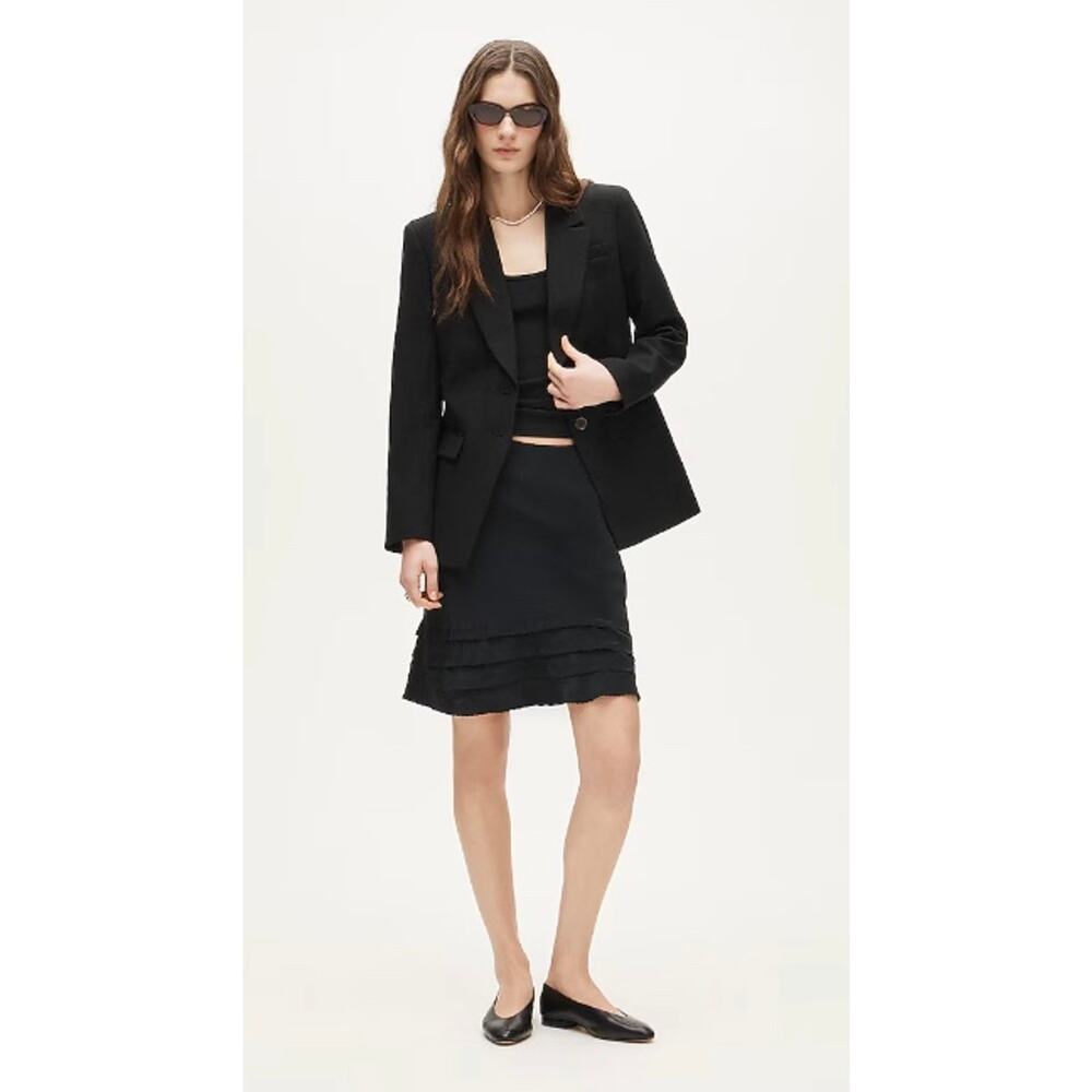 New! J.Crew Wm's Madelyn Blazer in FourSeason Stretch Size 4 Black MSRP $248 - Picture 5 of 8